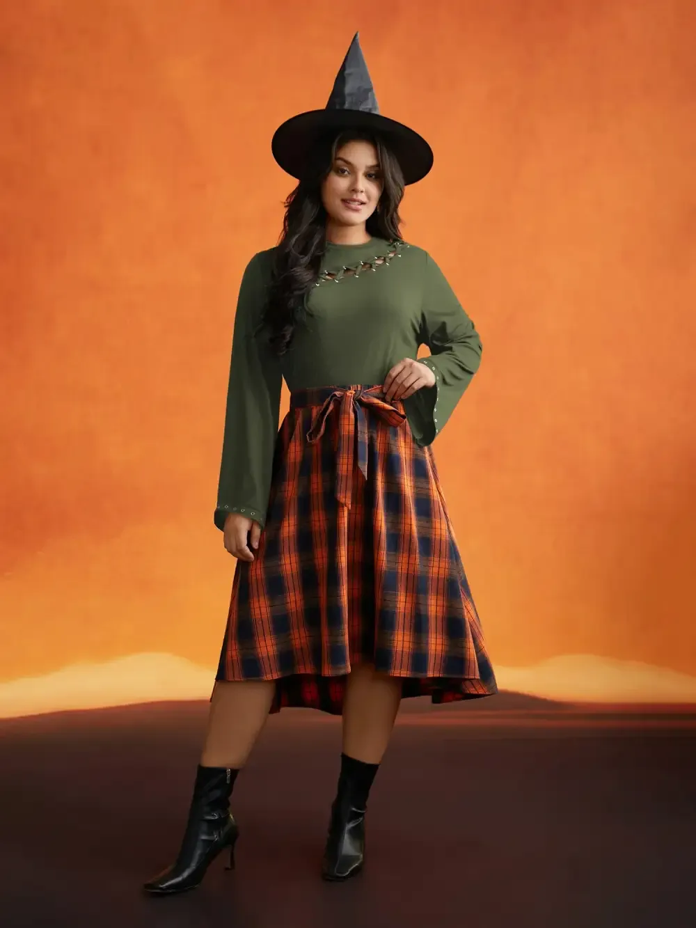 Peek-A-Boo Cut-Out Neckline T-Shirt