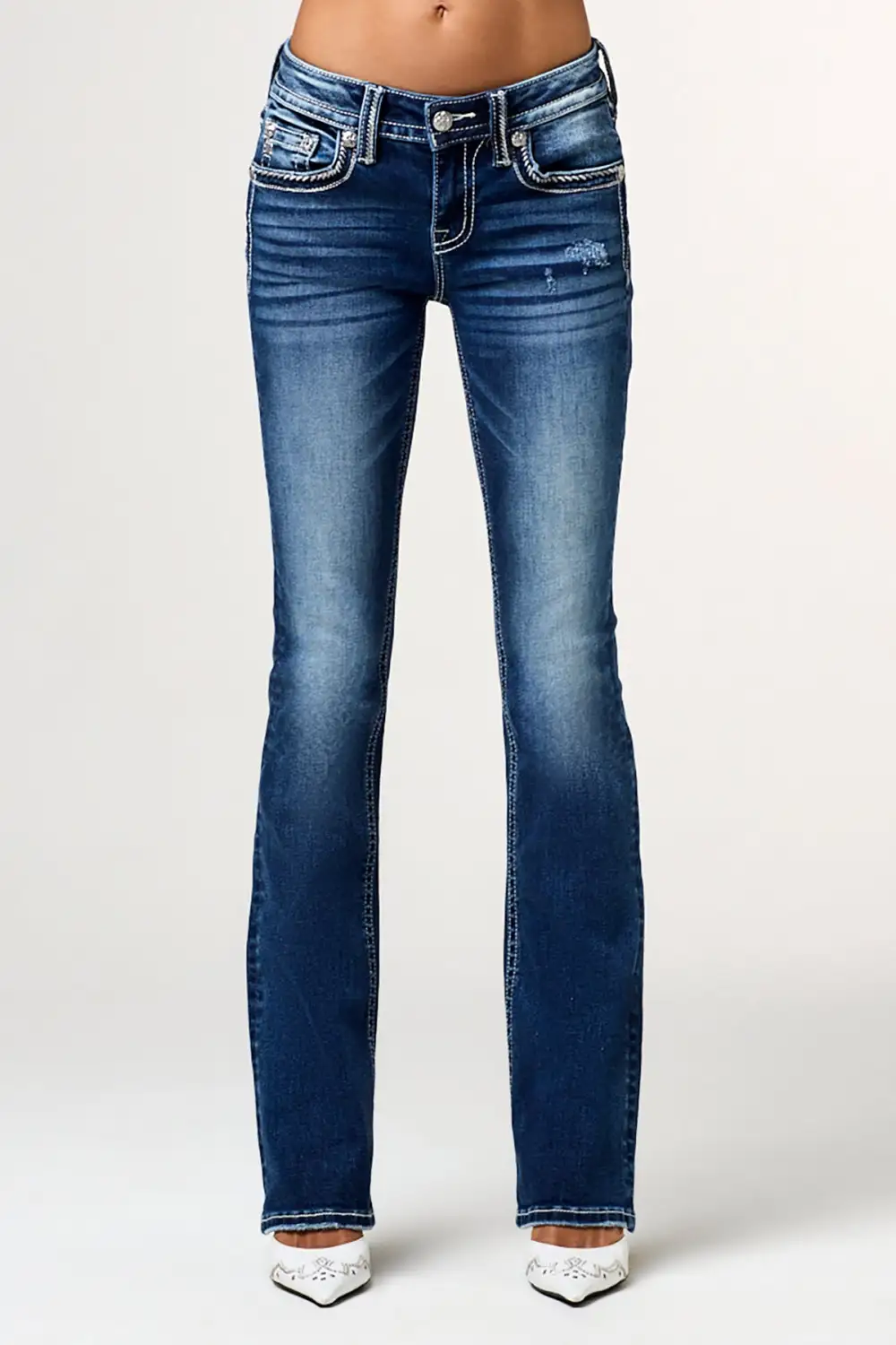 Mckinley Stitched Bootcut Jeans