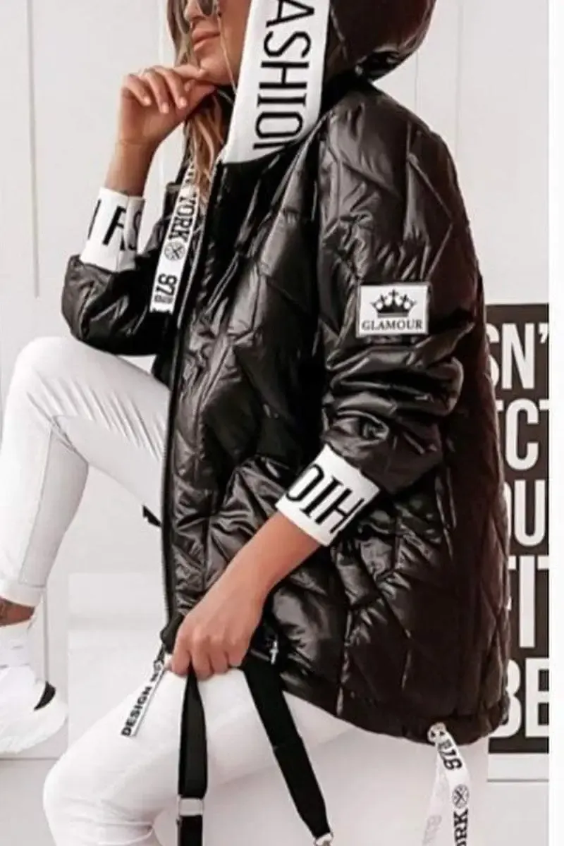 Vibrant Urban Puffer Jacket