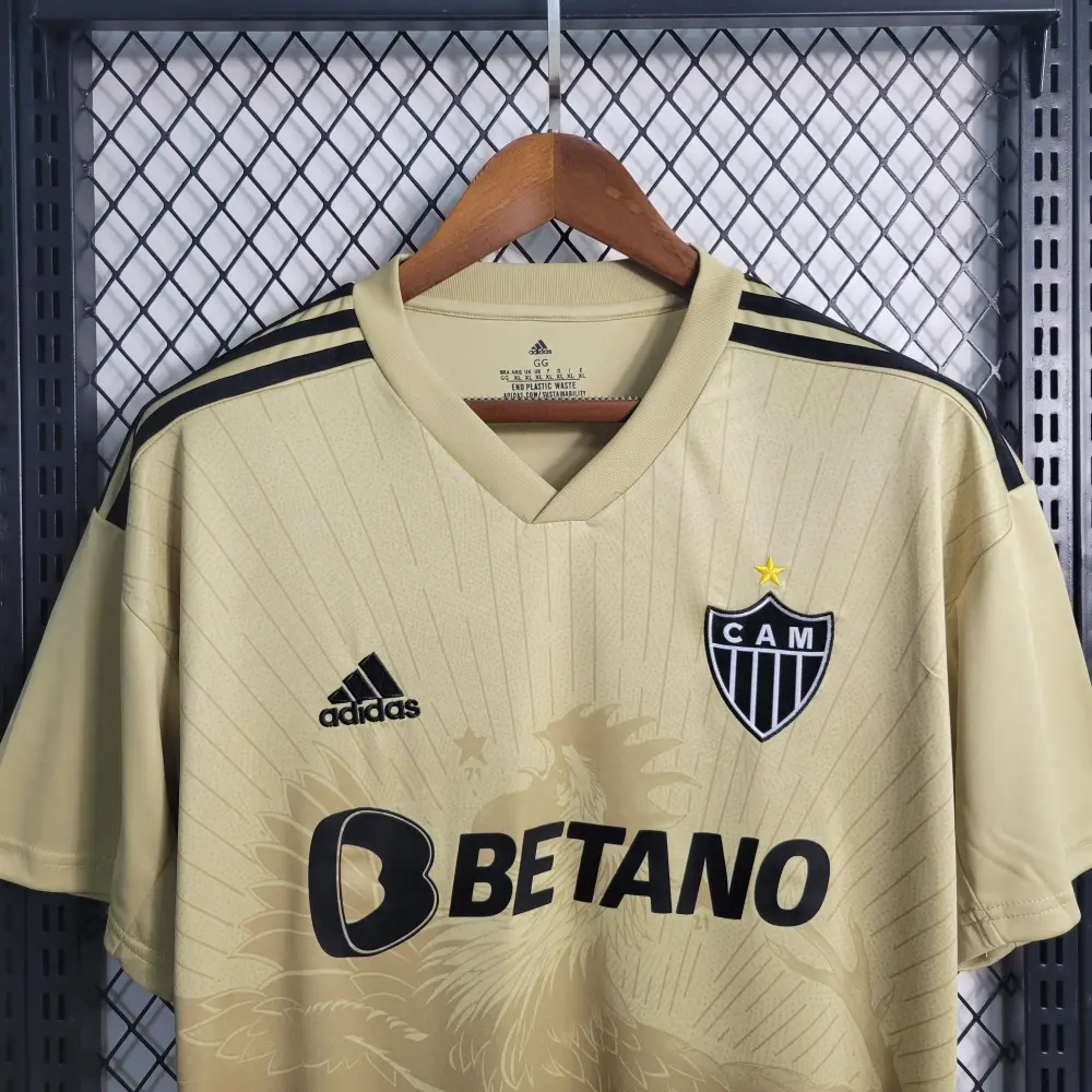 Camisa Atlético Mineiro Third 22/23 - Dourada