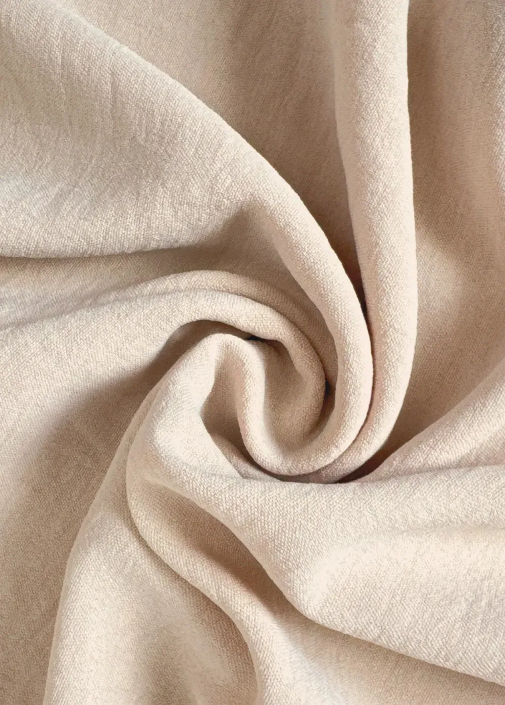 Raw White Wide Leg Elastic Waist High Waisted Pants