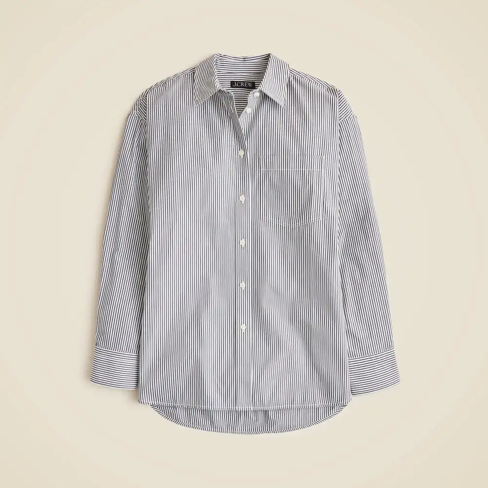 Étienne oversized shirt in lightweight oxford