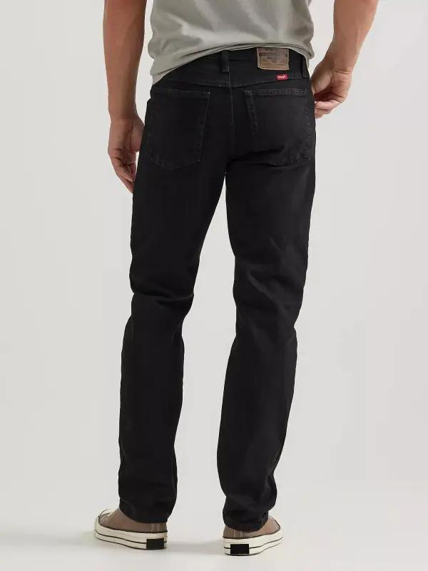 WRANGLER FIVE STAR PREMIUM DENIM REGULAR FIT JEAN IN COAL BLACK