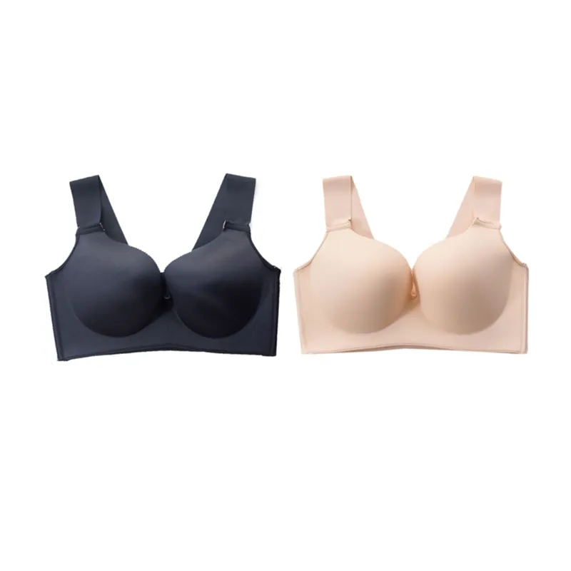 2021 New Plus Size B-G cup Seamless Push Up Bra