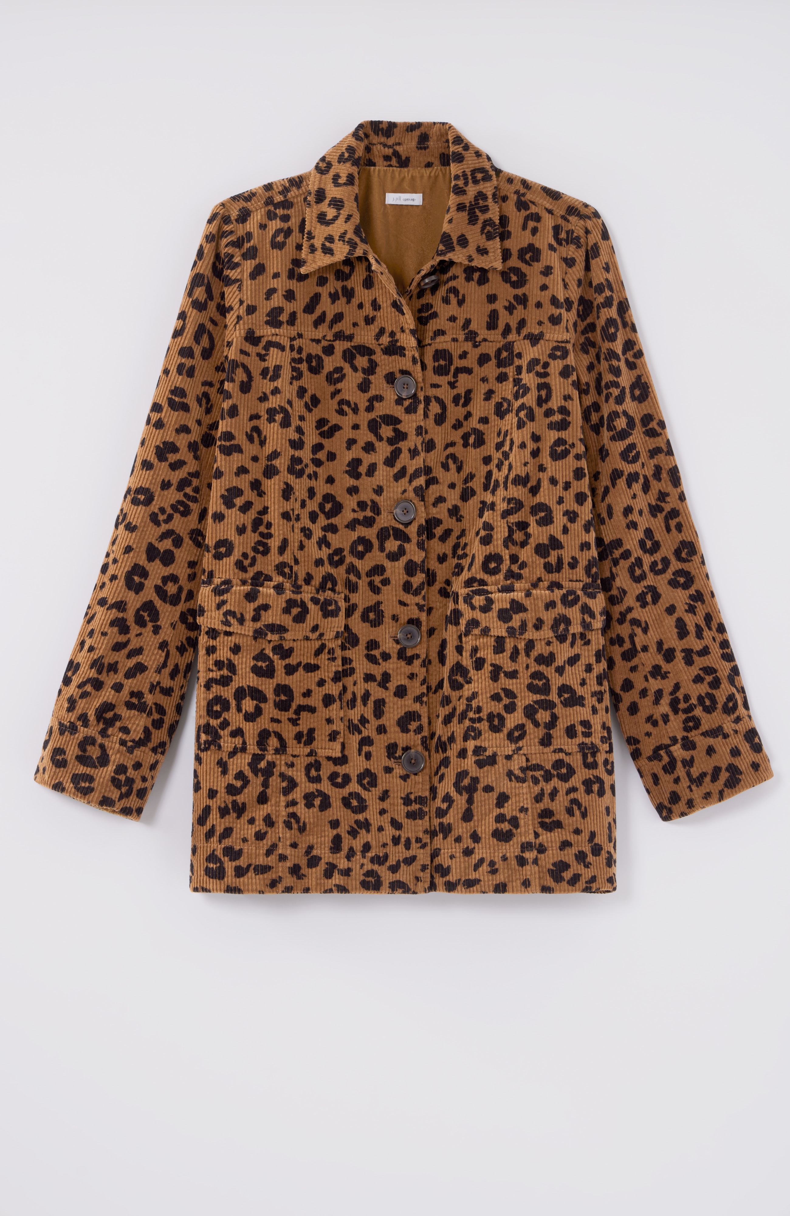 Tumbled-Cord Coat