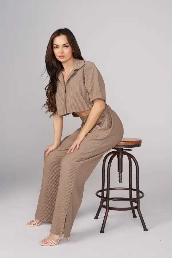 W444 Aria Pleated Top