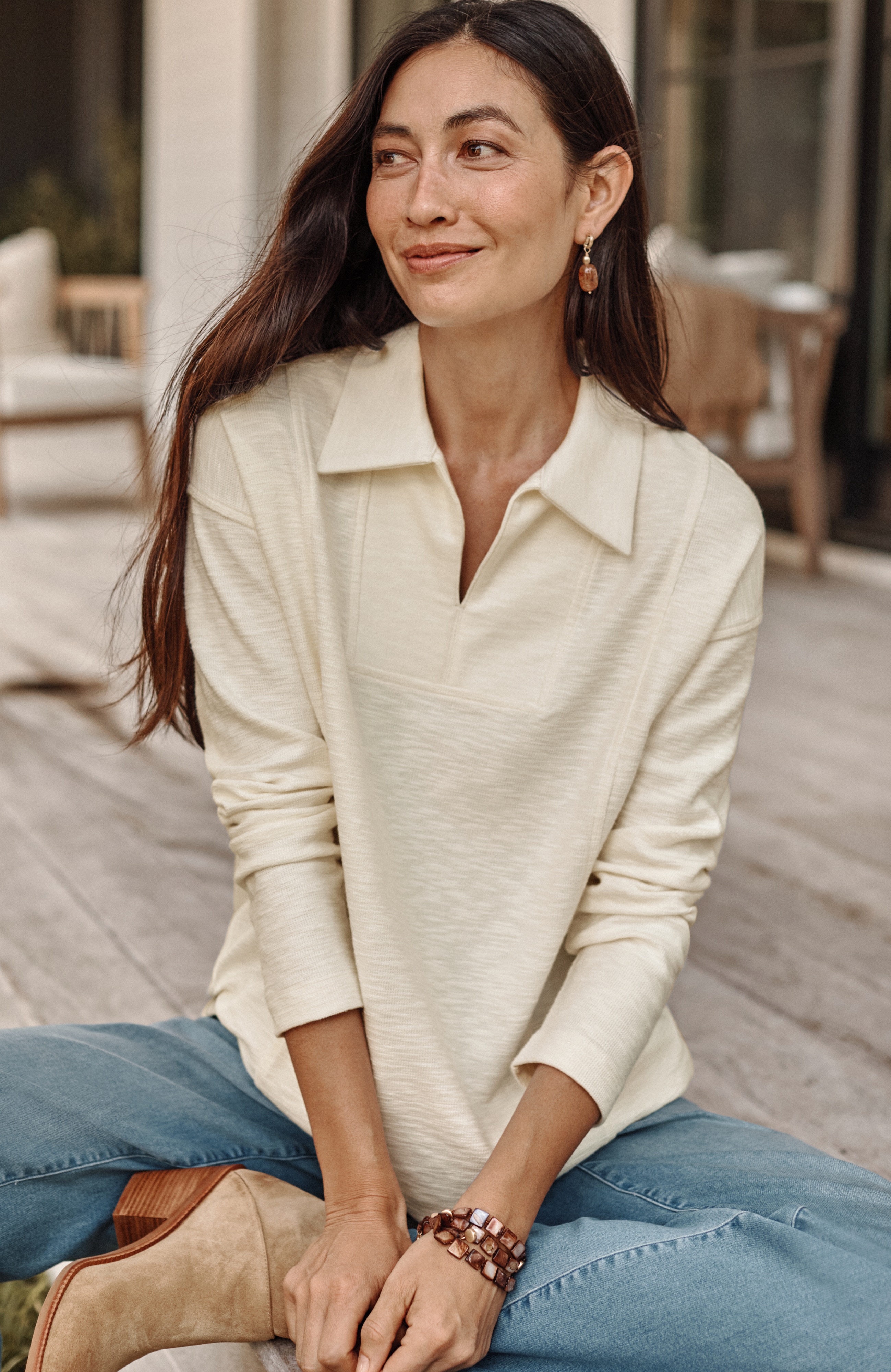 Pure Jill Organically Grown Cotton Top