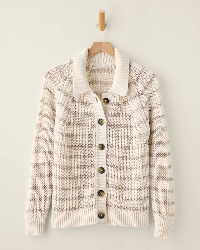 Maren Linen & Organic-Cotton Cardigan