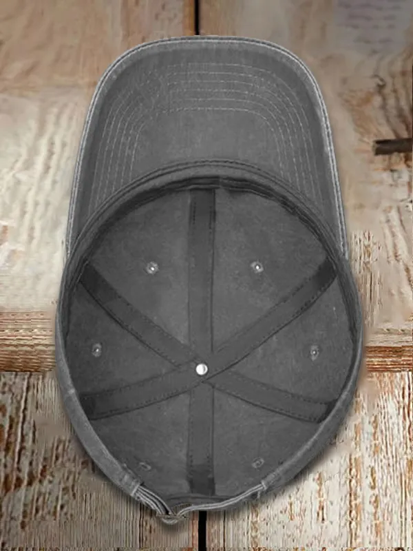 Alzheimer'S Awareness End Alzheimer Remember For Those Who Cannt Butterfly Printed Baseball Cap