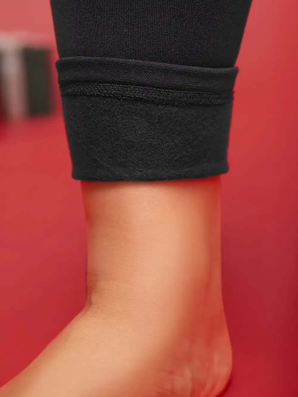 Light Fleece High-Waisted Legging Tights Stocking