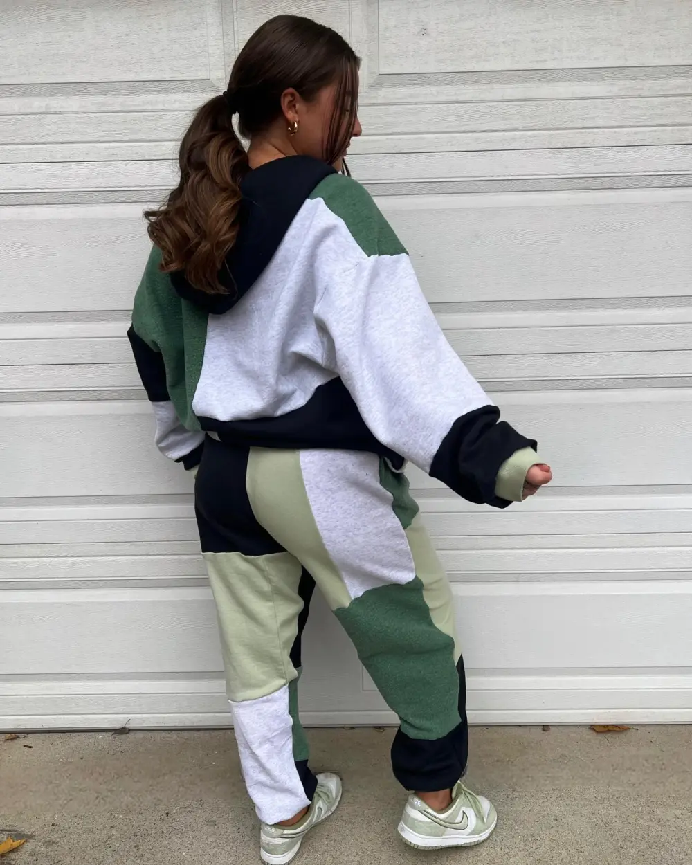 Green  2 piece set tops and bottoms how perfect and cozy piece for your Halloween day