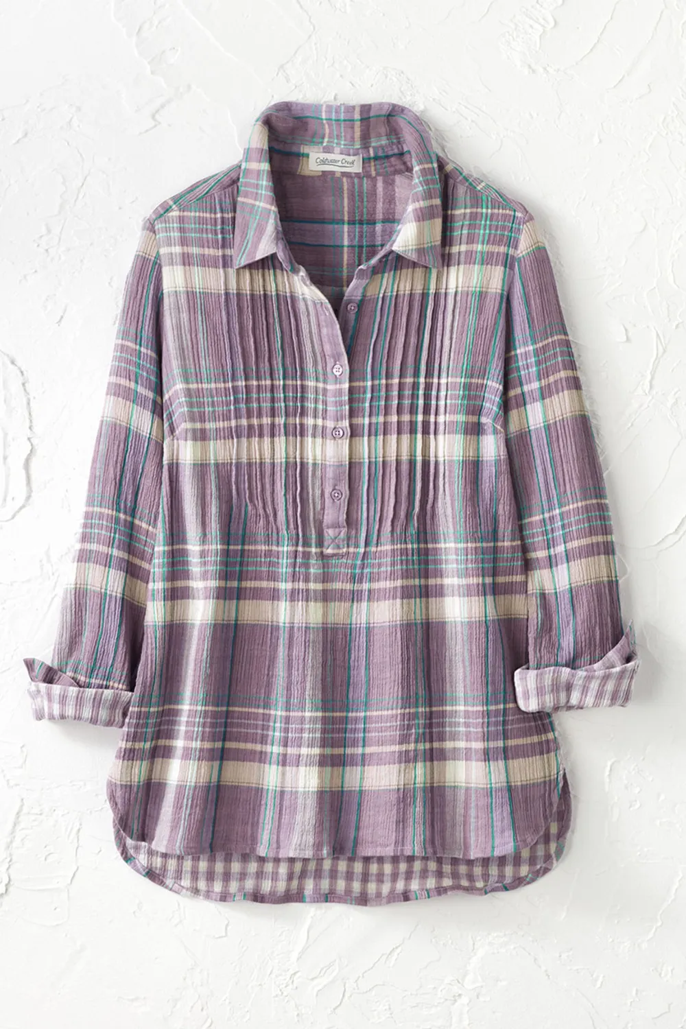Ripple Creek Plaid Popover