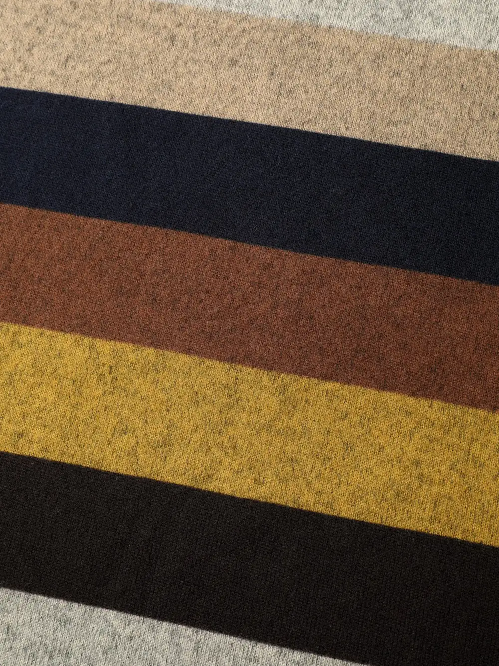 Stretchy Colorful Stripe Relaxed-Fit T-Shirt