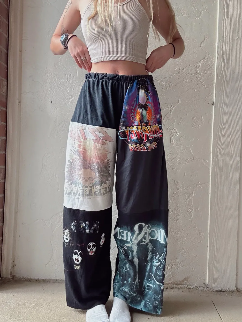 KISS BAND TEE PANT