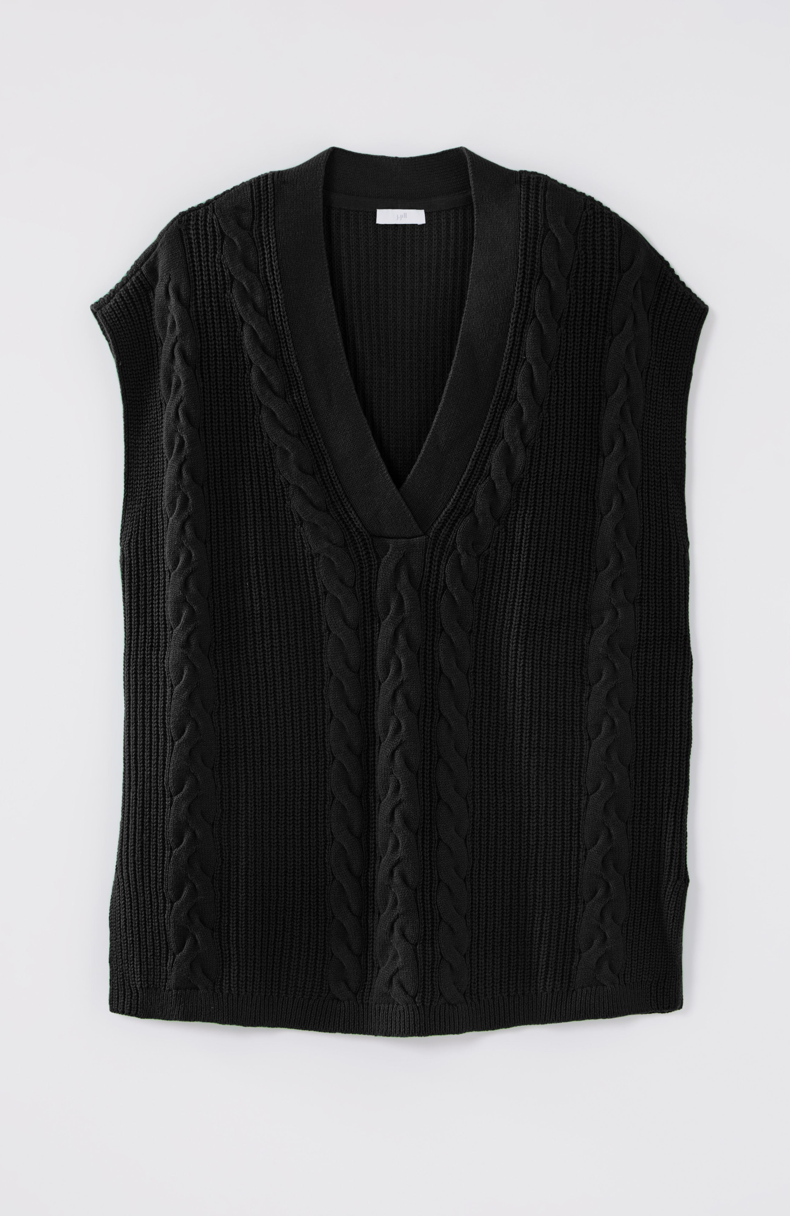 V-Neck Cable Vest