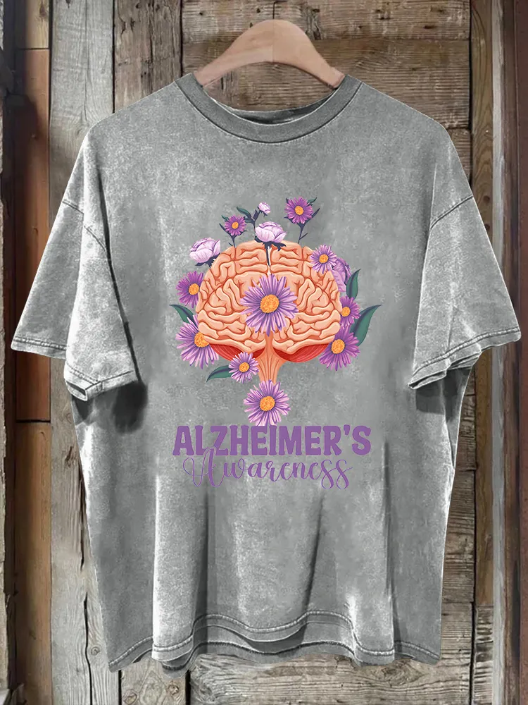 Men'S Alzheimer'S Awareaness T-Shirt