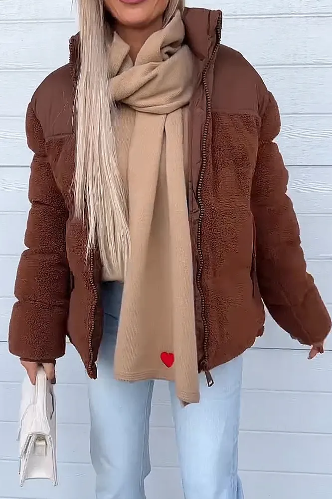 Women's casual down jacket