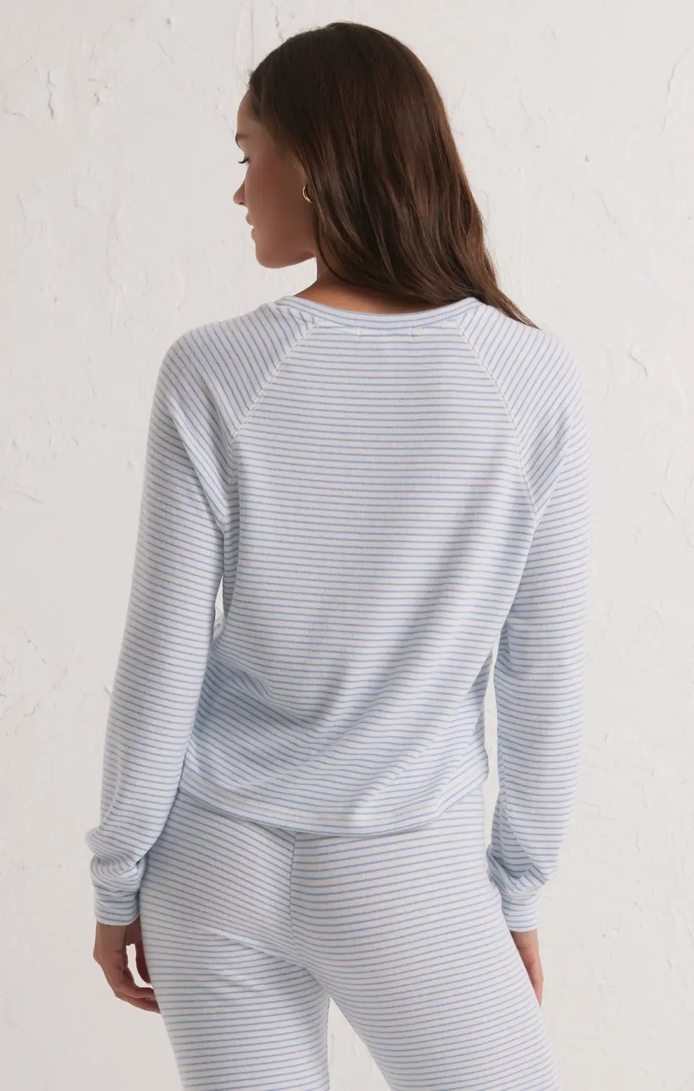 Staying In Stripe Long Sleeve Top