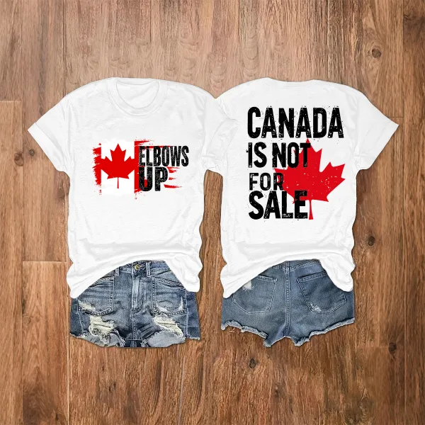 Women's Canada Is Not For Sale T-Shirt