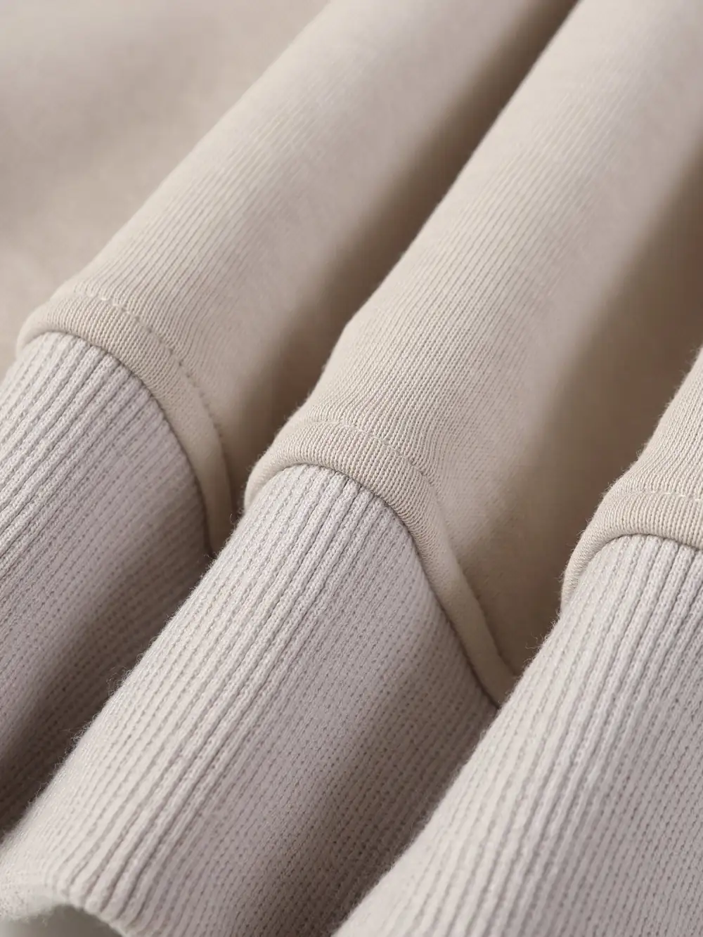 American Street Style Washed Print Round Neck Hoodie