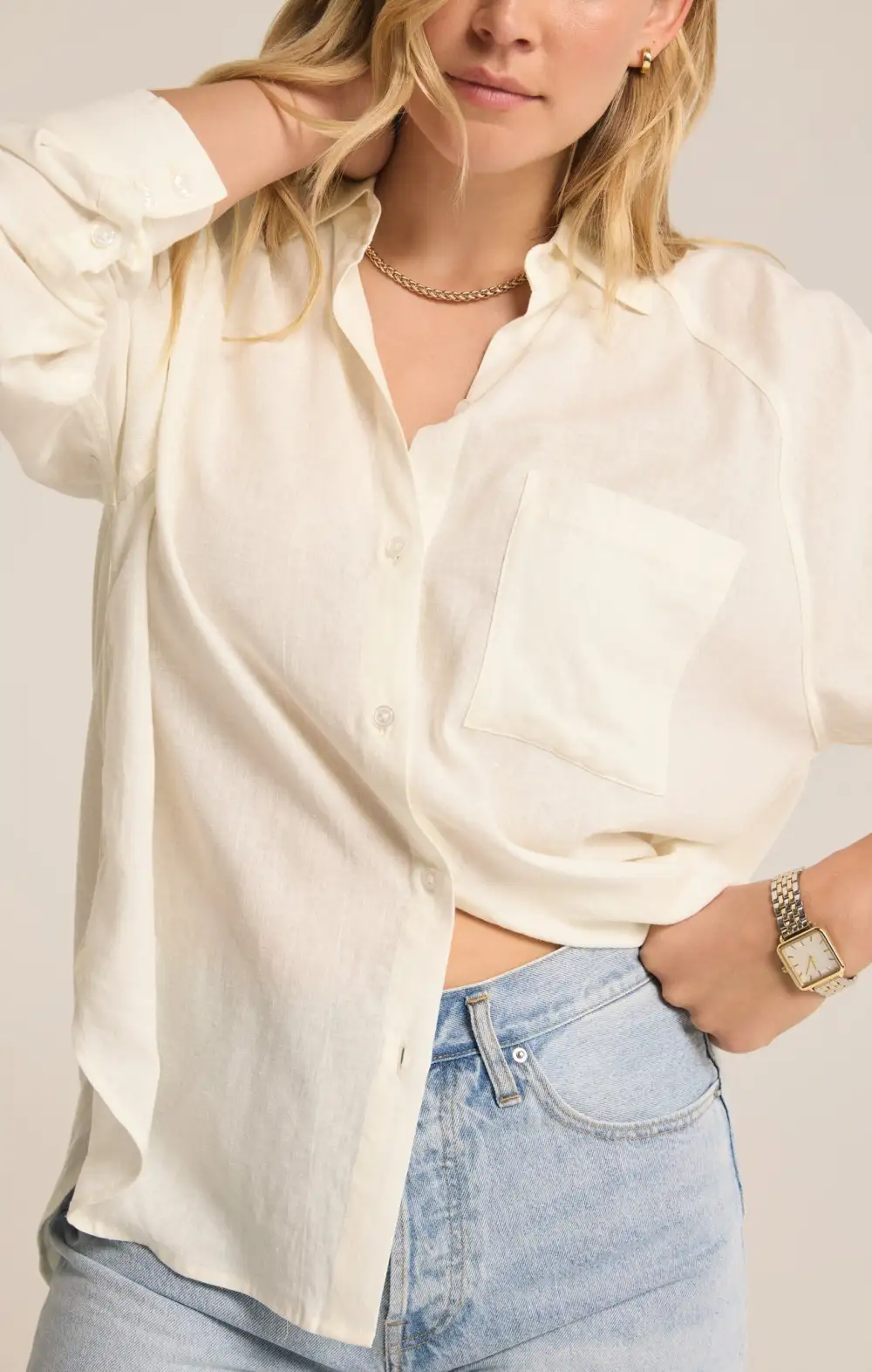 Perfect Linen Top