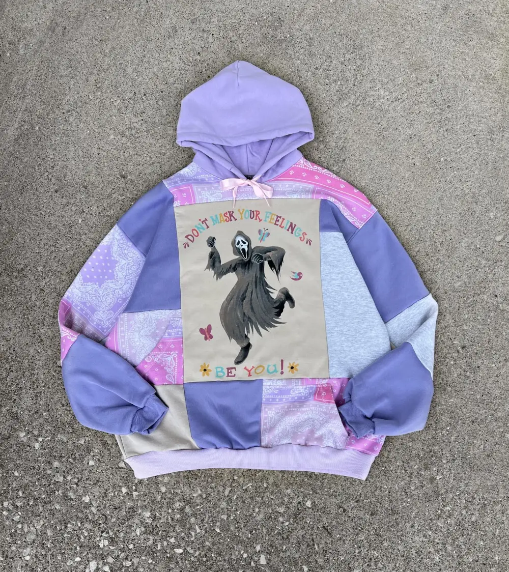 Purple hoodie sweatshirts how perfect and cozy piece for your Halloween day