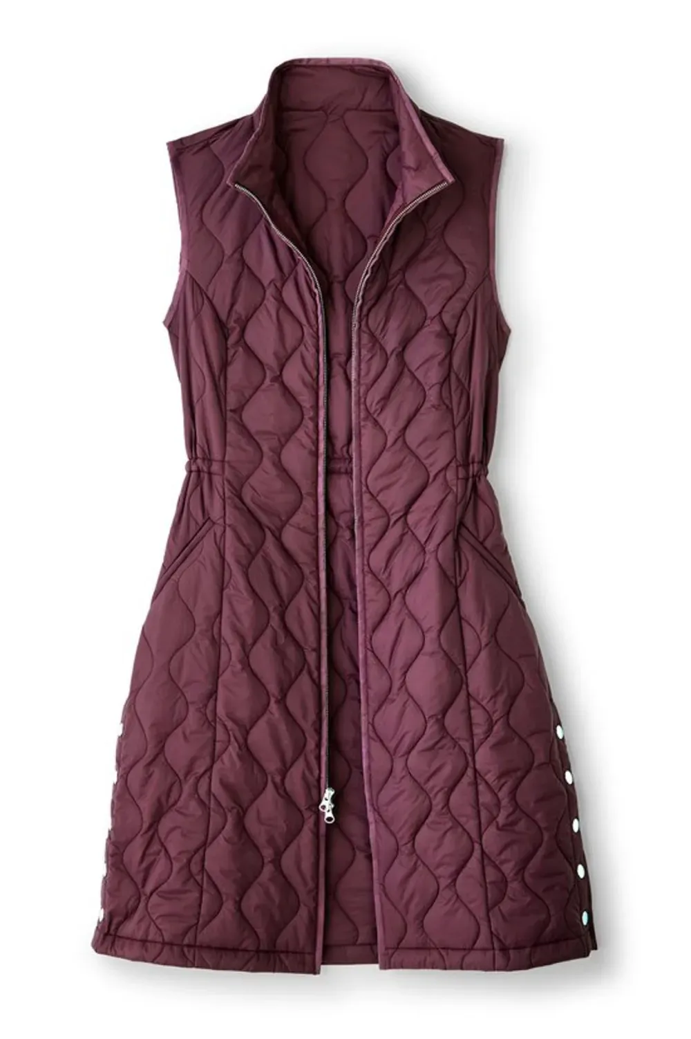 Daybreaker Lightweight Long Quilted Vest