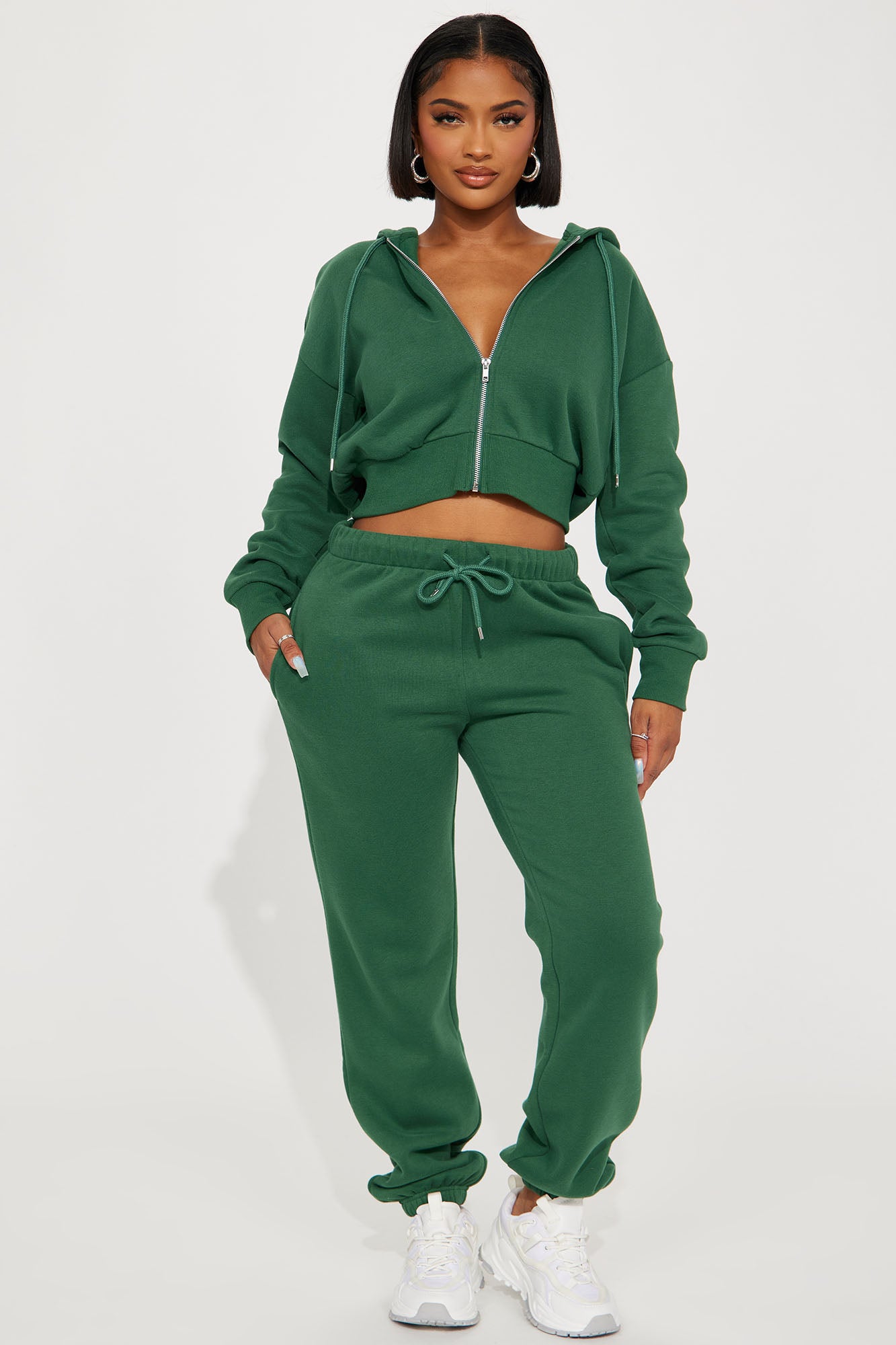 Brianna Jogger Pant Set - Hunter