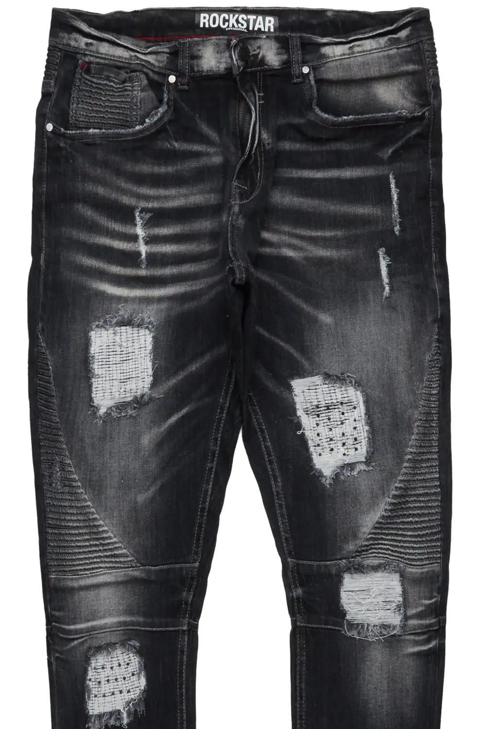 Theodore Grey Biker Slim Fit Jean