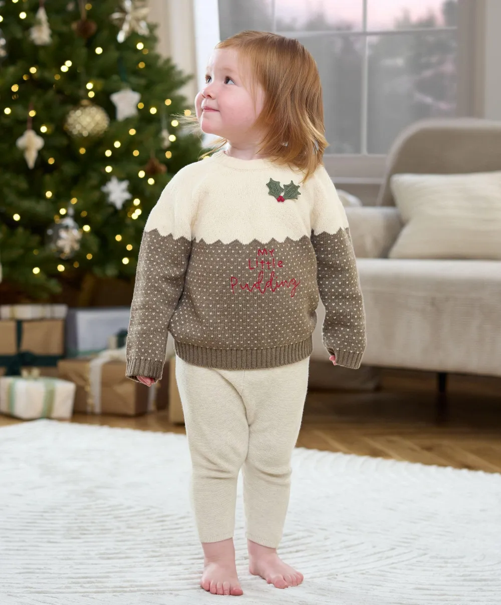 My Little Pudding Christmas Jumper