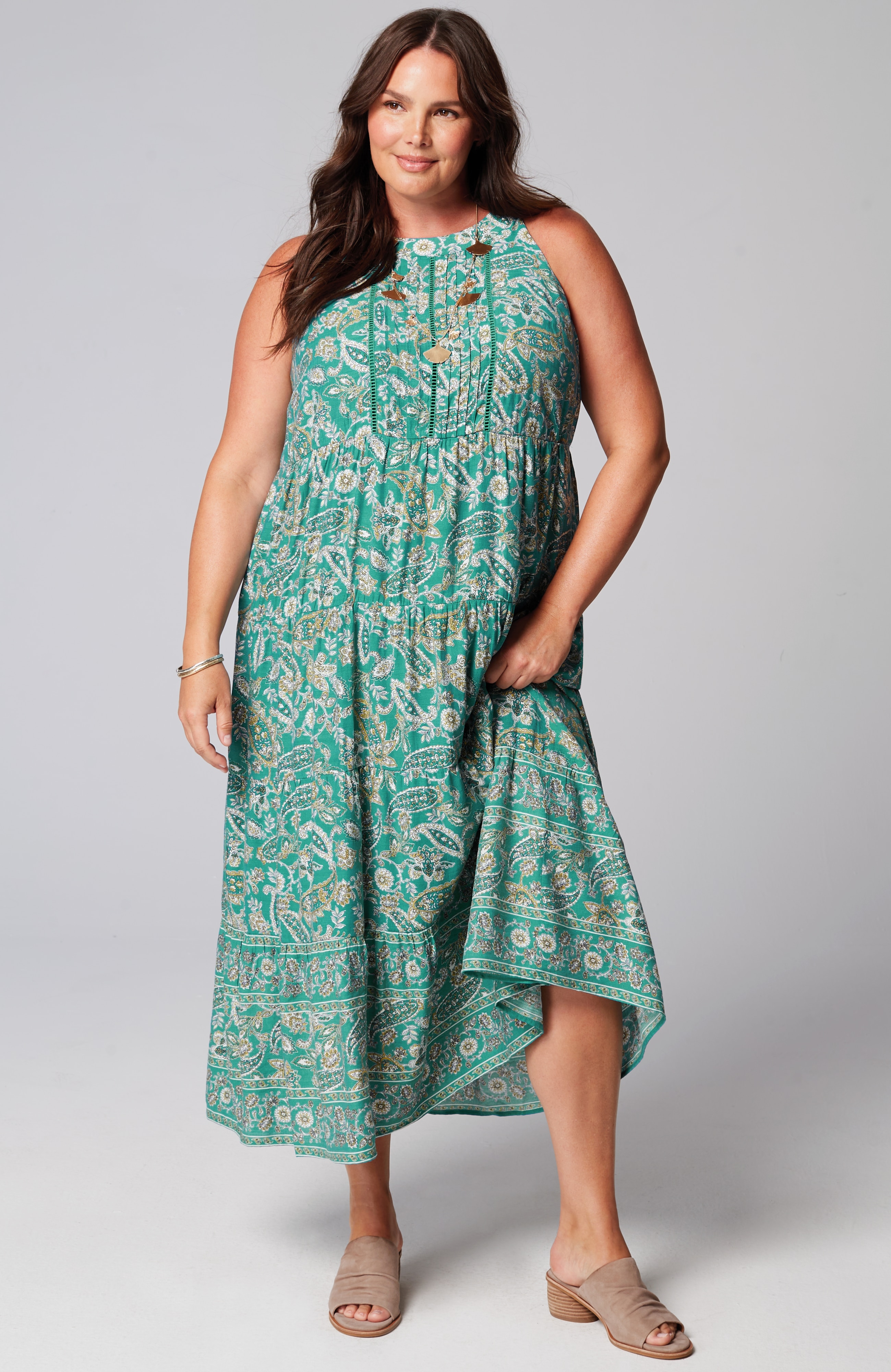 Tiered Maxi Dress