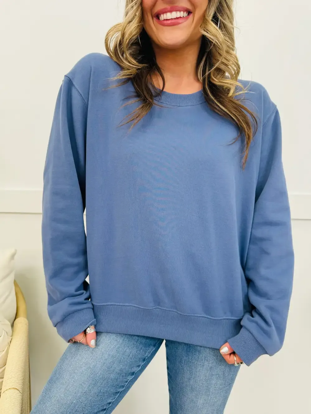 REG/CURVY MOCO Exclusive Basic Babe Pullover- Multiple Colors!