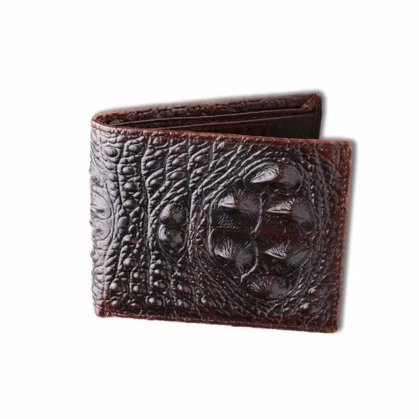 Outwear Crocodile Leather Wallet