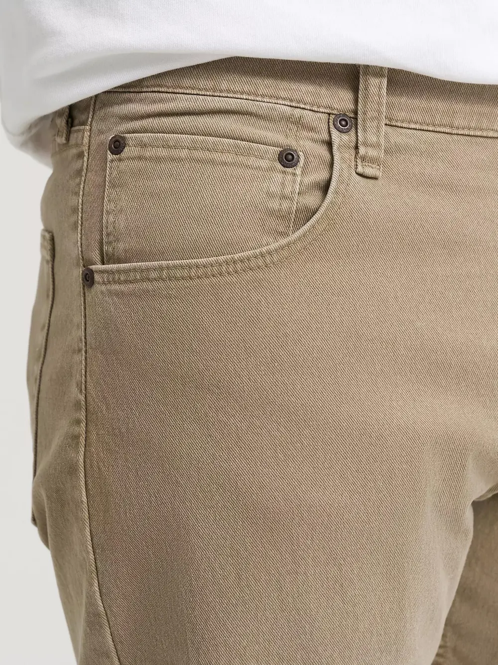 WRANGLER FIVE STAR PREMIUM DENIM FLEX FOR COMFORT REGULAR FIT JEAN IN DARK STONEWASH