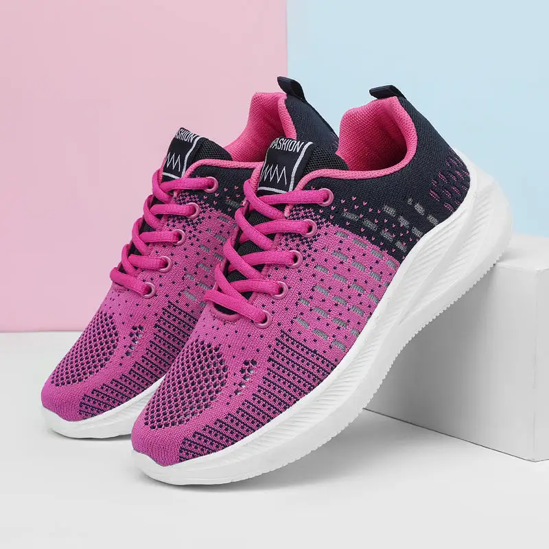 Women Shoes Fashion Flat Walking Sneakers