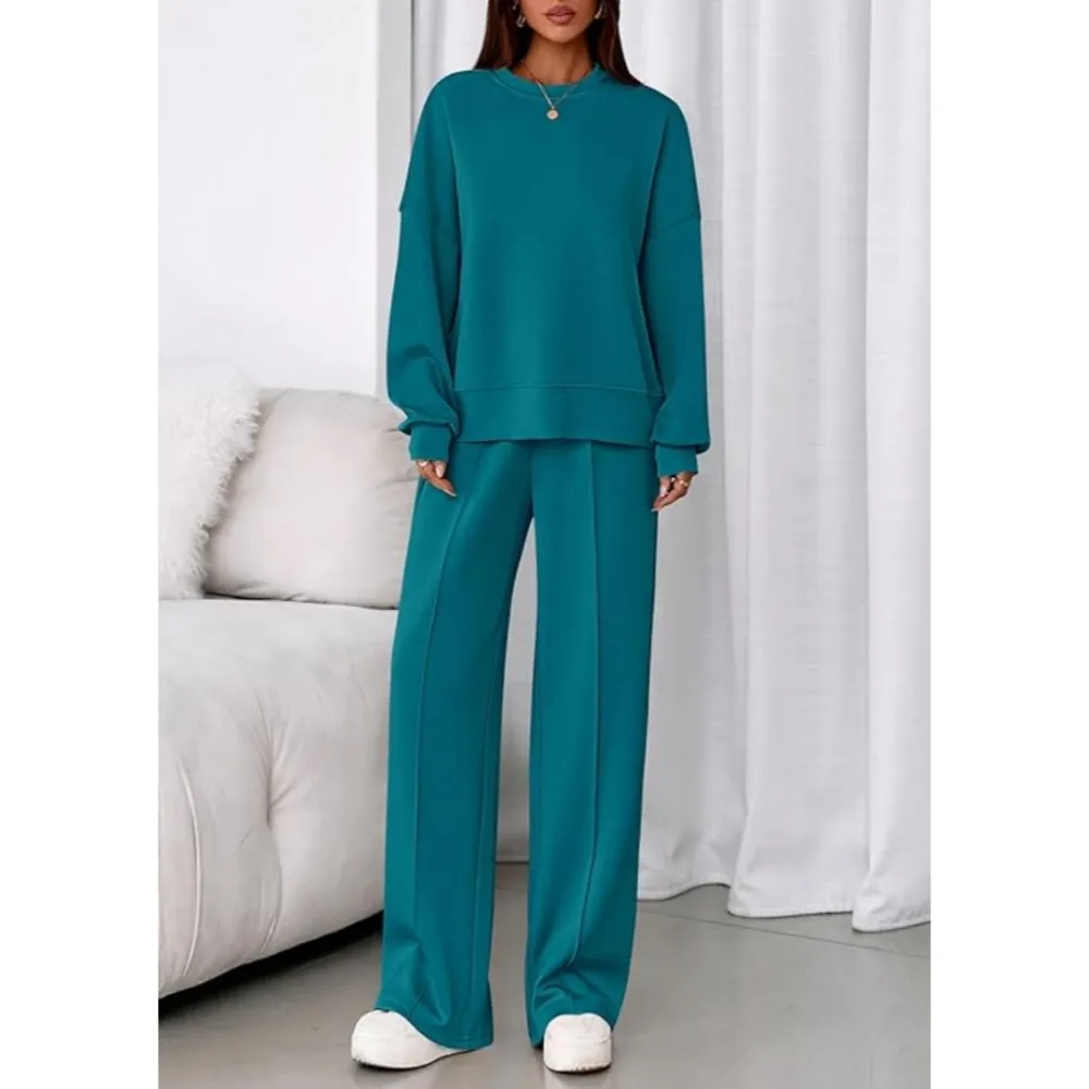 Women's Simple Casual Sports Two-Piece Set