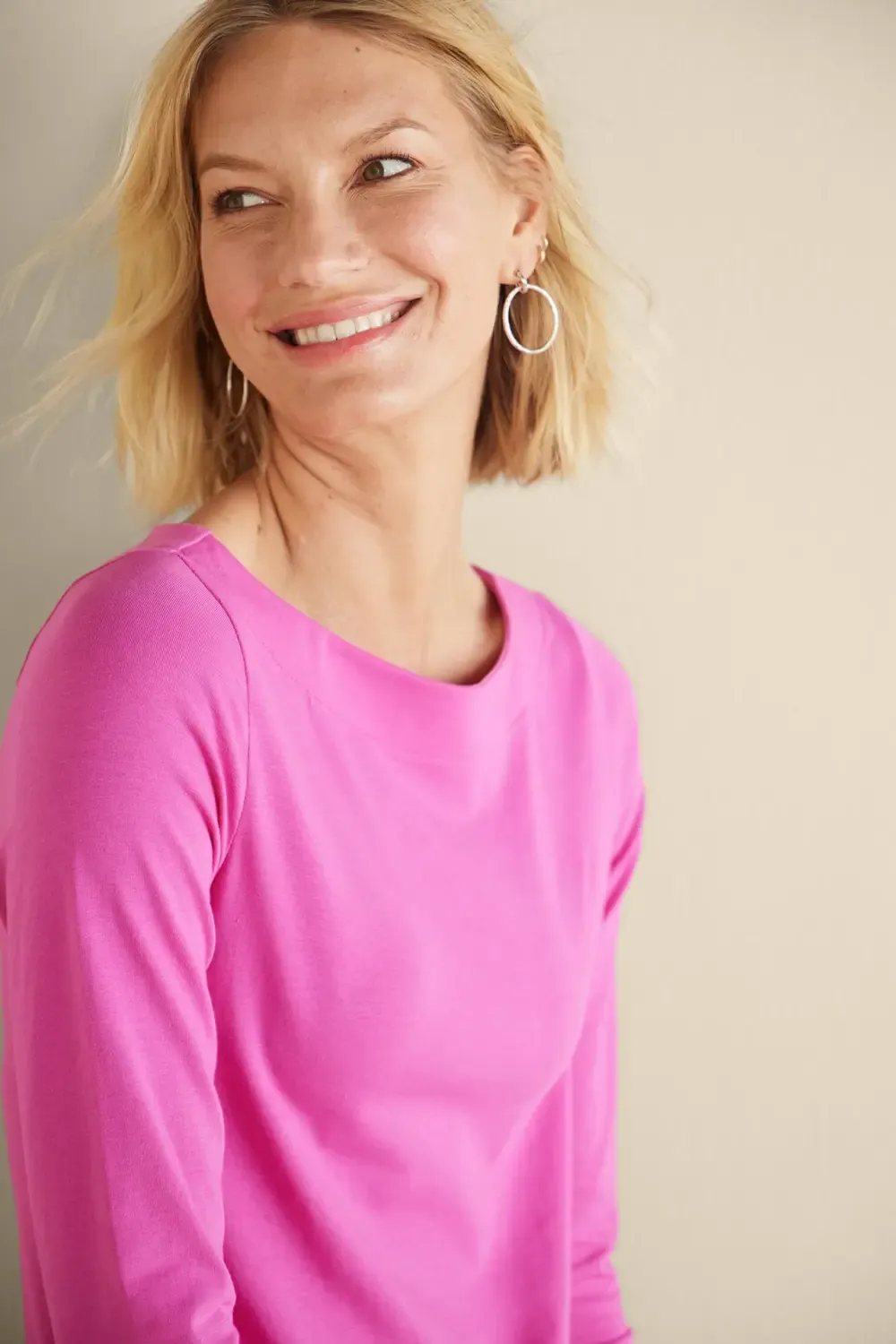 SoftEssentialâ¢ Pima Long Sleeve Tee I