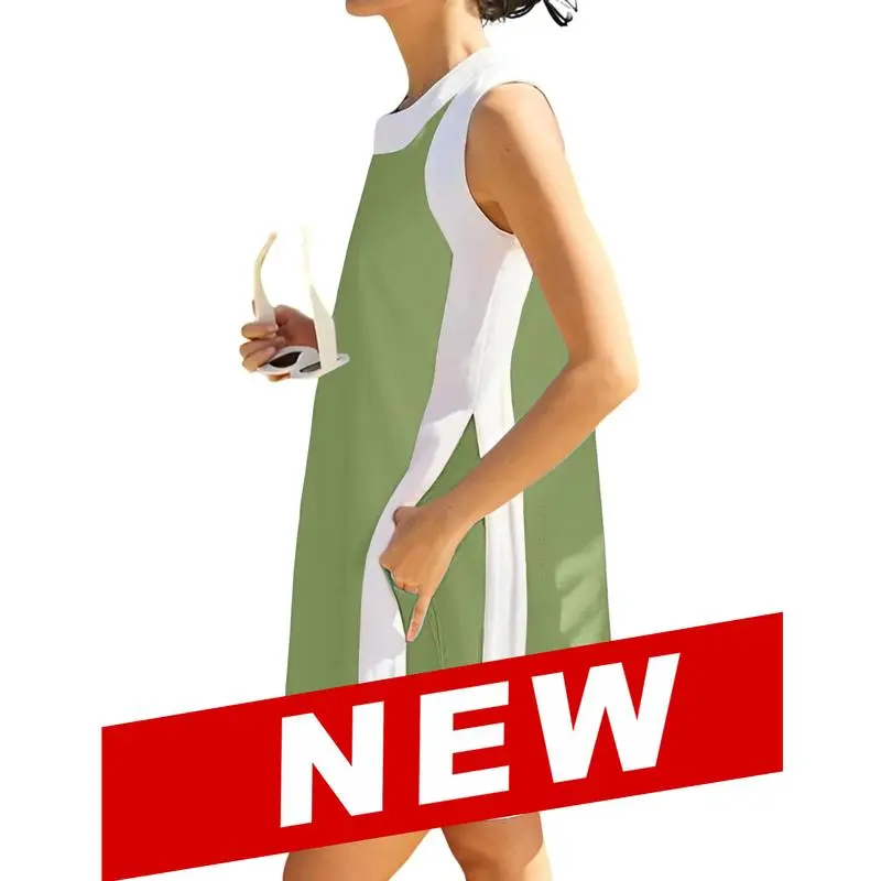 Women’s 2-Piece Color Block Lounge Set – Short Sleeve Top & Pocket Shorts