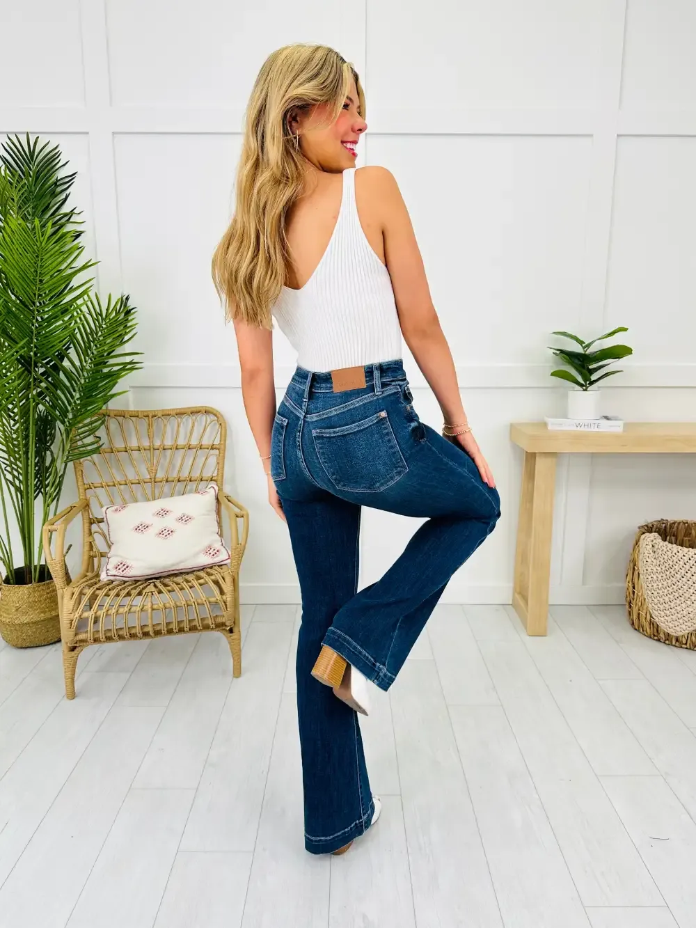 Judy Blue Polished Perfection Trouser Flares