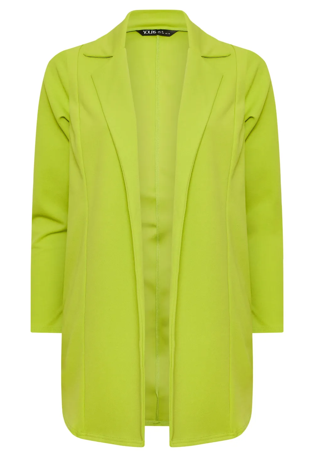 YOURS Curve Hot Pink Longline Blazer