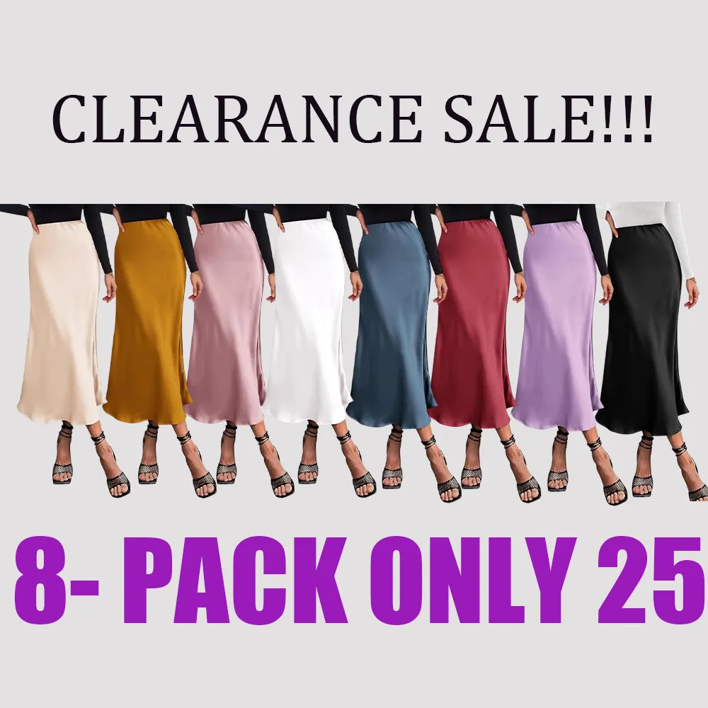 Women's High Waist Flared Skirt – Elegant Solid Color Skirt for Summer, Formal Events, Parties & Wedding Guest Outfits