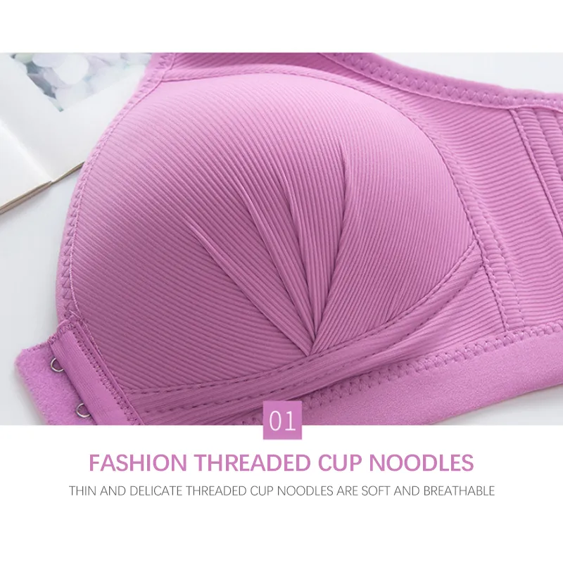 🔥 Plus Size Cotton Front Buckle Bra(50% OFF!FREE SHIPPING)