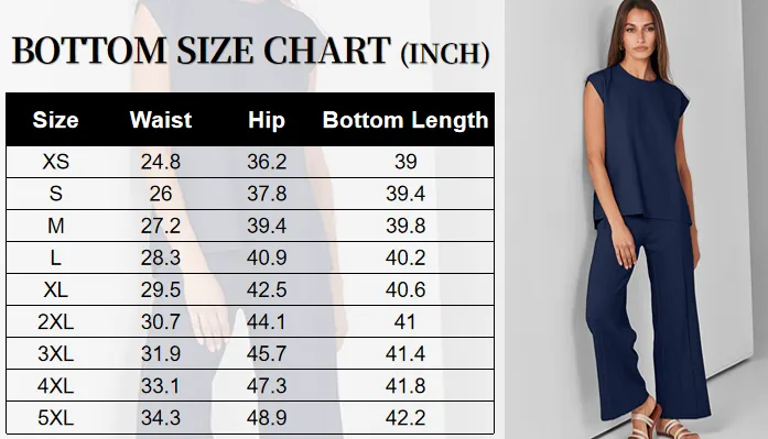 Women’s Crewneck & Wide Leg Lounge Set