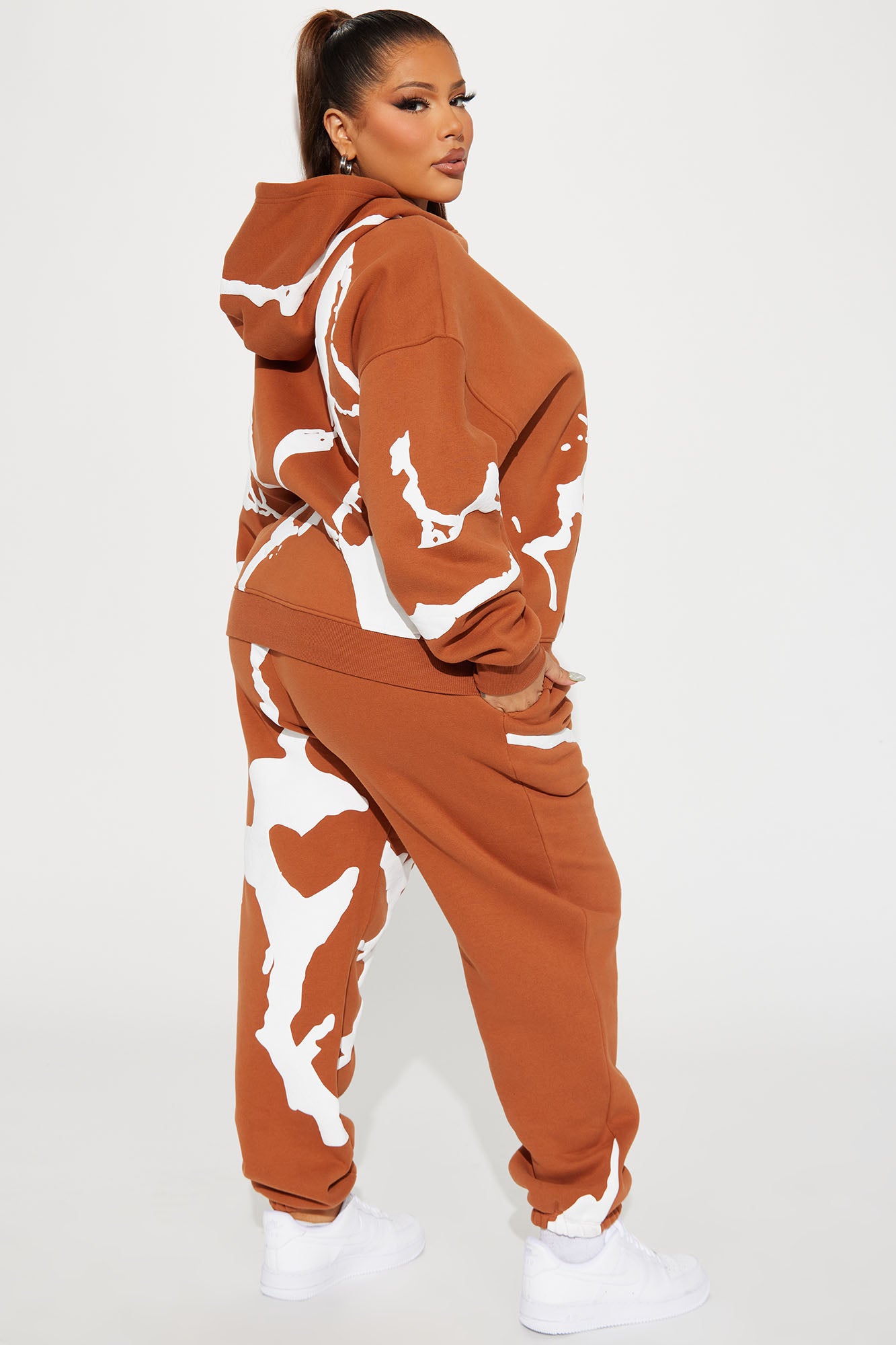 New Direction Sweatsuit - Rust