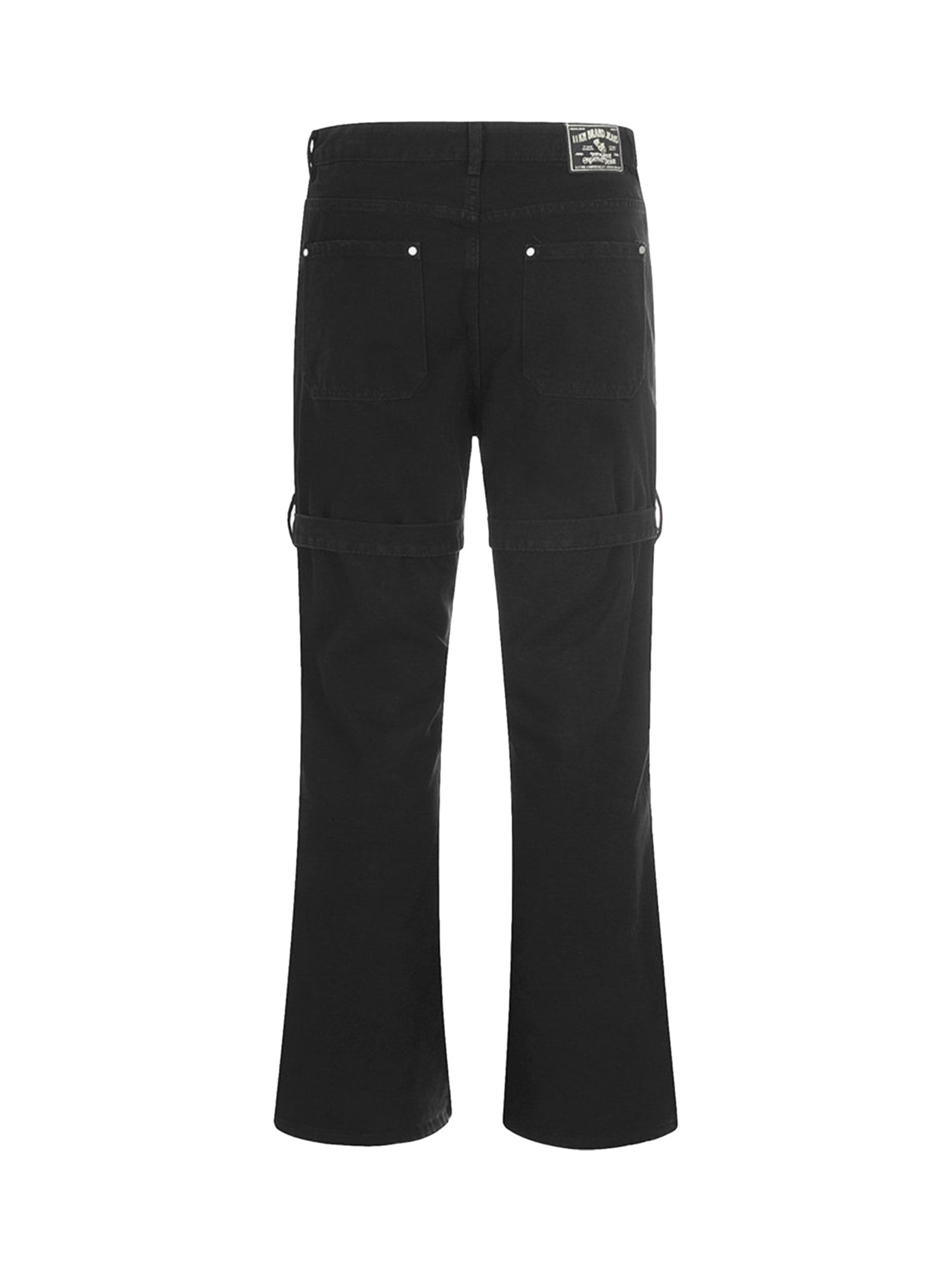 High Street Strappy Design Micro Jeans - 1650