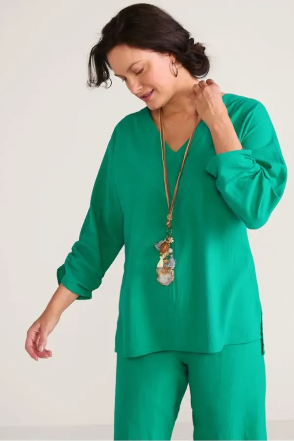 Key West Gauze Top