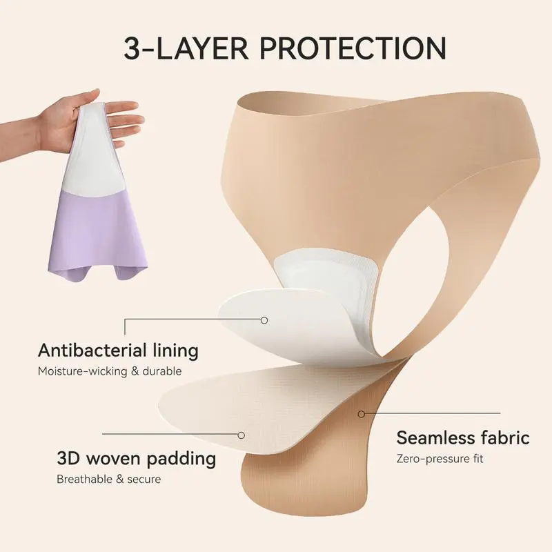 Women's Seamless Camel Toe Cover Thongs – G-String Underwear