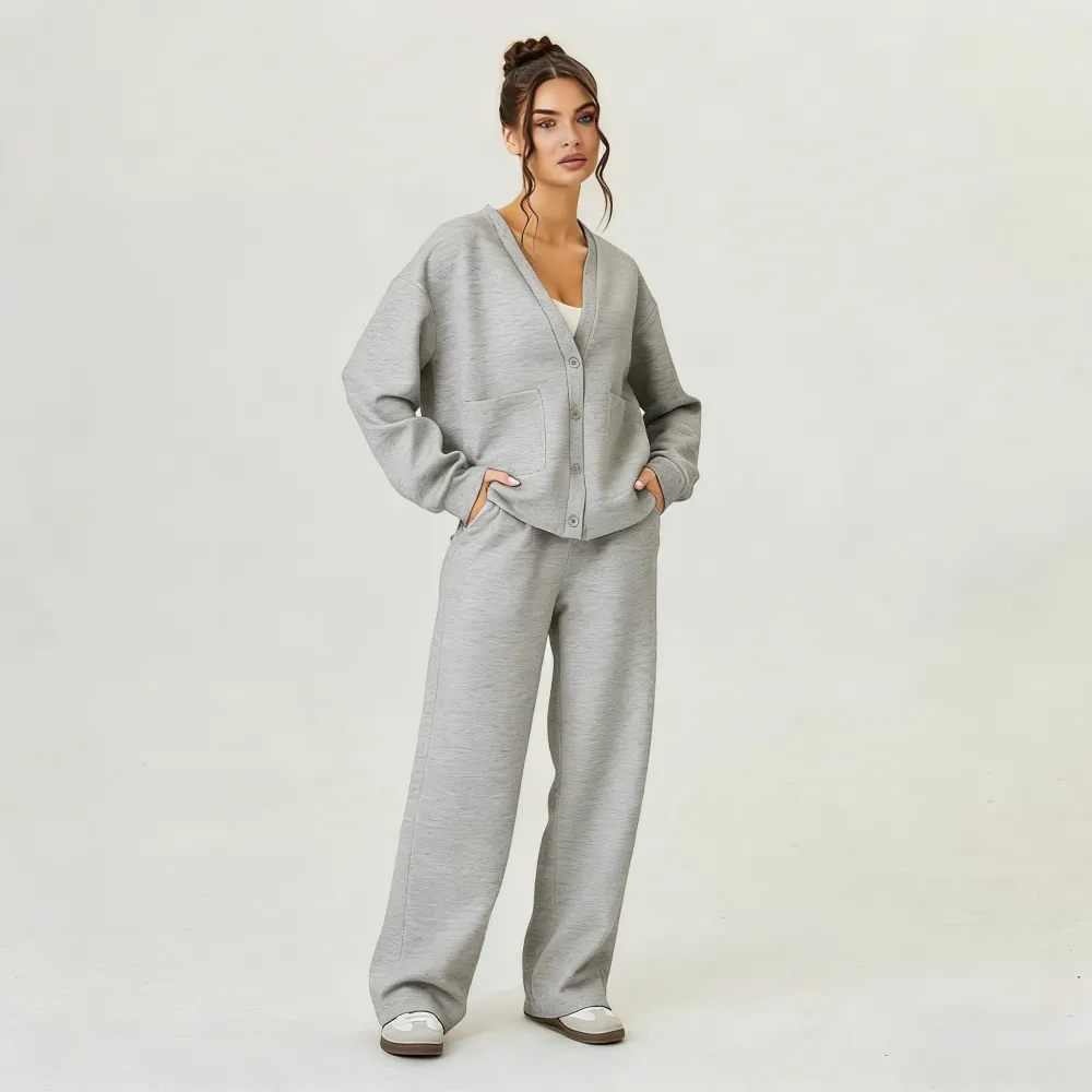 Women’s Fall Slouchy Cardigan & Trouser Set