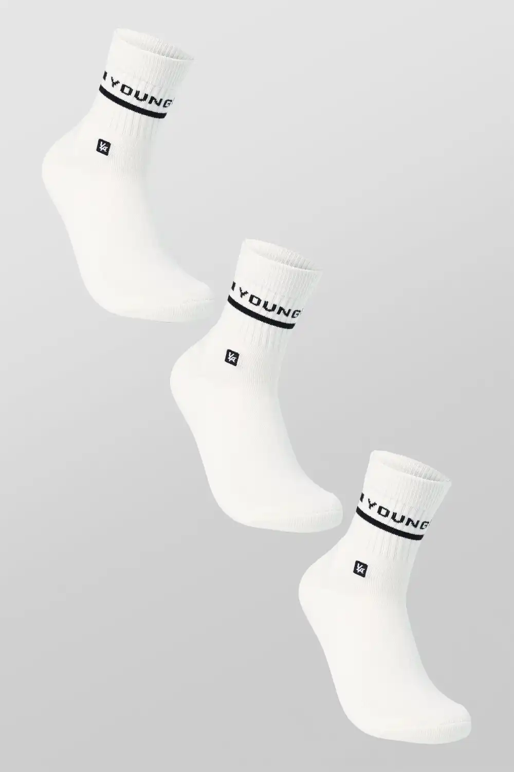 7001 - Quarter Length Socks 3 Pack