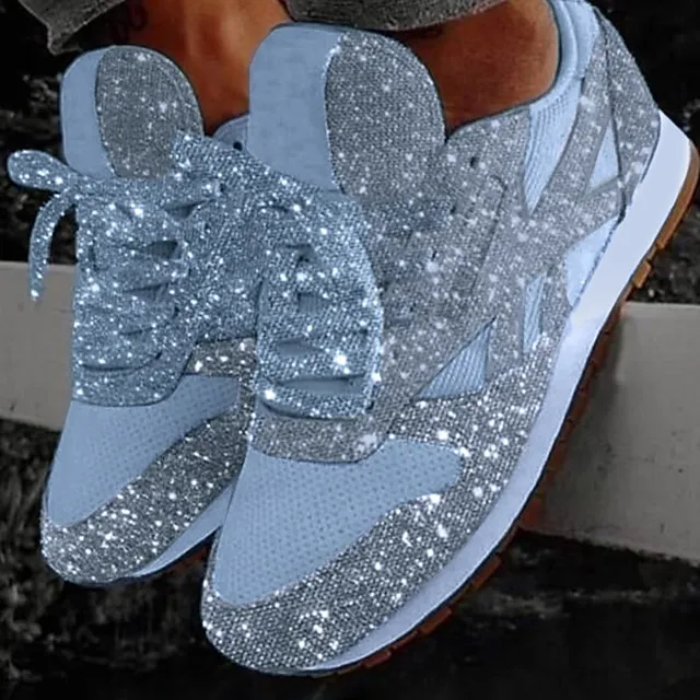 (Clearance Sale⚡) Women's Trainers Athletic Bling Bling Sneakers